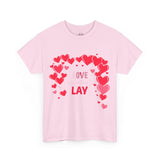 Love Valentine's Day Heart T-Shirt – Romantic Gift Tee