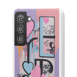 Graffiti Street Art-Inspired Phone Case for Girls