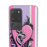 Graffiti Phone Case: Urban Chic for Girls with London Skylin - Phone Case by Printify | Unique designs from ArteoDesign