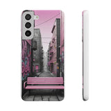 Graffiti-Inspired London Skyline Phone Case for Girls - Phone Case by Printify | Unique designs from ArteoDesign