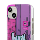 Graffiti Phone Case: Urban Chic for Girls with a Twist - Phone Case by Printify | Unique designs from ArteoDesign