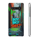 Urban Graffiti Phone Case for Boys - Gritty Streetwear Style