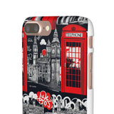 Edgy London Street Art Graffiti Phone Case for Boys