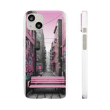 Stylish Graffiti Phone Case for Girls - Urban Elegance Design