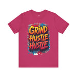 Grind Hustle Tee - Unstoppable Graffiti Urban Streetwear