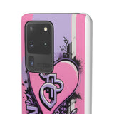 Graffiti Phone Case: Urban Chic for Girls with London Skylin - Phone Case by Printify | Unique designs from ArteoDesign