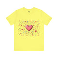 Radiant Heart Graphic T-Shirt in Bold Pink