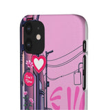 Streetwear Graffiti Phone Case for Girls - Soft and Bold Style