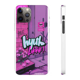 Graffiti Phone Case: Urban Chic for Girls with a Twist - Phone Case by Printify | Unique designs from ArteoDesign