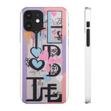 Graffiti Phone Case for Girls: Urban Chic Meets Feminine Sty - Phone Case by Printify | Unique designs from ArteoDesign