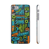 Graffiti Chic Phone Case: Urban Style with a Feminine Twist - Phone Case by Printify | Unique designs from ArteoDesign