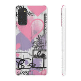 Urban Graffiti Chic Phone Case - Street Art for Girls