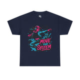 Move the System T-Shirt – White Urban Music Tee UK