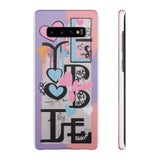 Graffiti Street Art-Inspired Phone Case for Girls