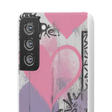 Chic Urban Graffiti Phone Case for Girls - Street Art Design