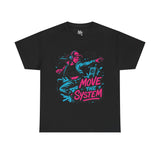 Move the System T-Shirt – White Urban Music Tee UK