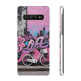 Graffiti Phone Case for Girls: Urban Chic with a Feminine Tw - Phone Case by Printify | Unique designs from ArteoDesign