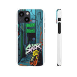 Graffiti-Inspired Phone Case for Girls: Urban Chic Style - Phone Case by Printify | Unique designs from ArteoDesign