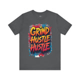 Grind Hustle Hustle T-Shirt – Bold Urban Streetwear Tee