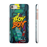 Graffiti Phone Case: Urban Chic with London Skyline for Girl - Phone Case by Printify | Unique designs from ArteoDesign