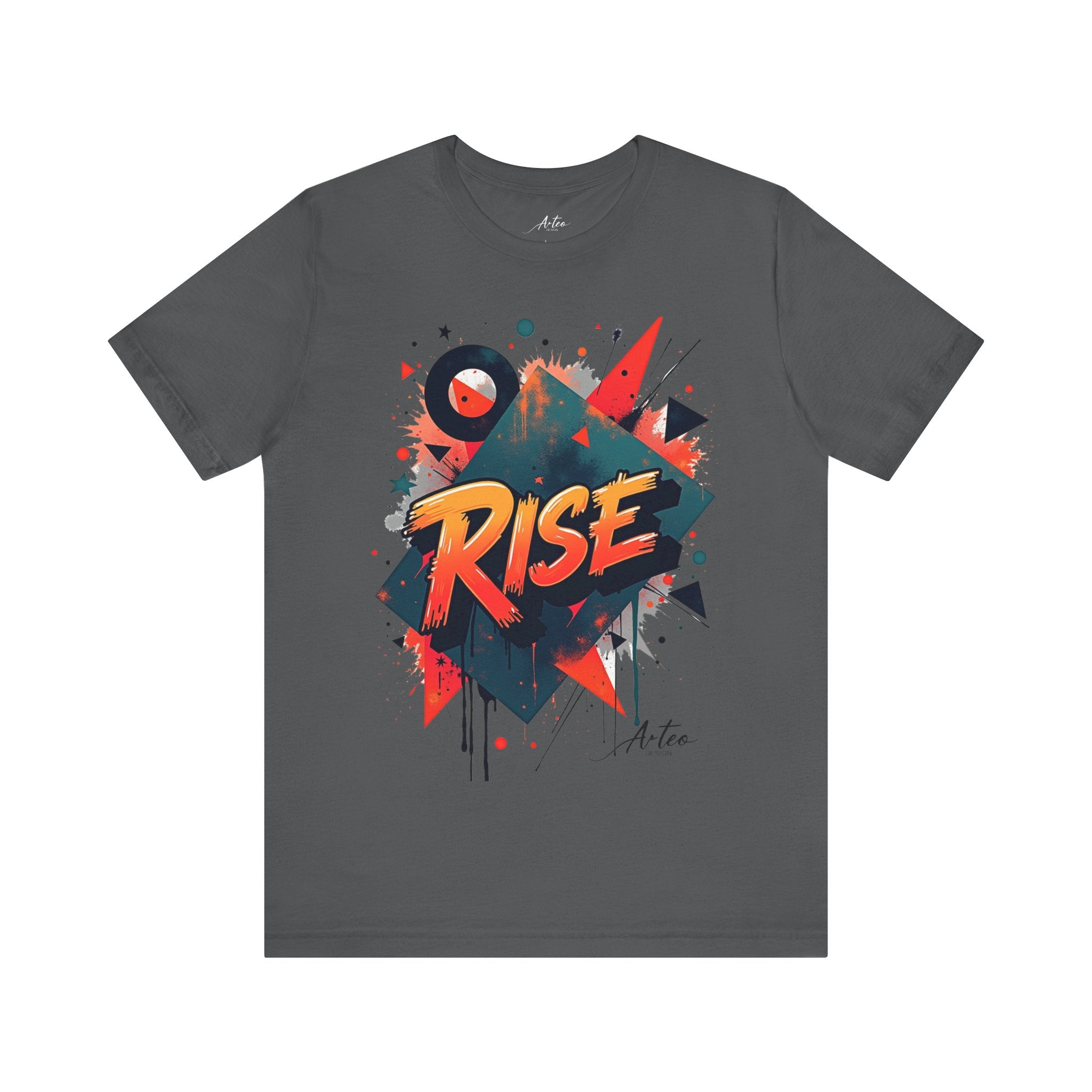 Rise Tee - Bold Street Artist Graffiti Design