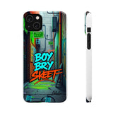 Urban Graffiti Phone Case for Boys - Gritty Streetwear Style