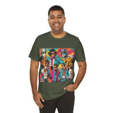 Retro Throwback T-Shirts: Men's Urban Streetwear Collection - T-Shirt by Printify | Unique designs from ArteoDesign