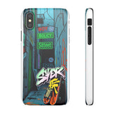 Graffiti-Inspired Phone Case for Girls: Urban Chic Style - Phone Case by Printify | Unique designs from ArteoDesign