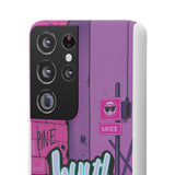 Graffiti Phone Case: Urban Chic for Girls with a Twist - Phone Case by Printify | Unique designs from ArteoDesign