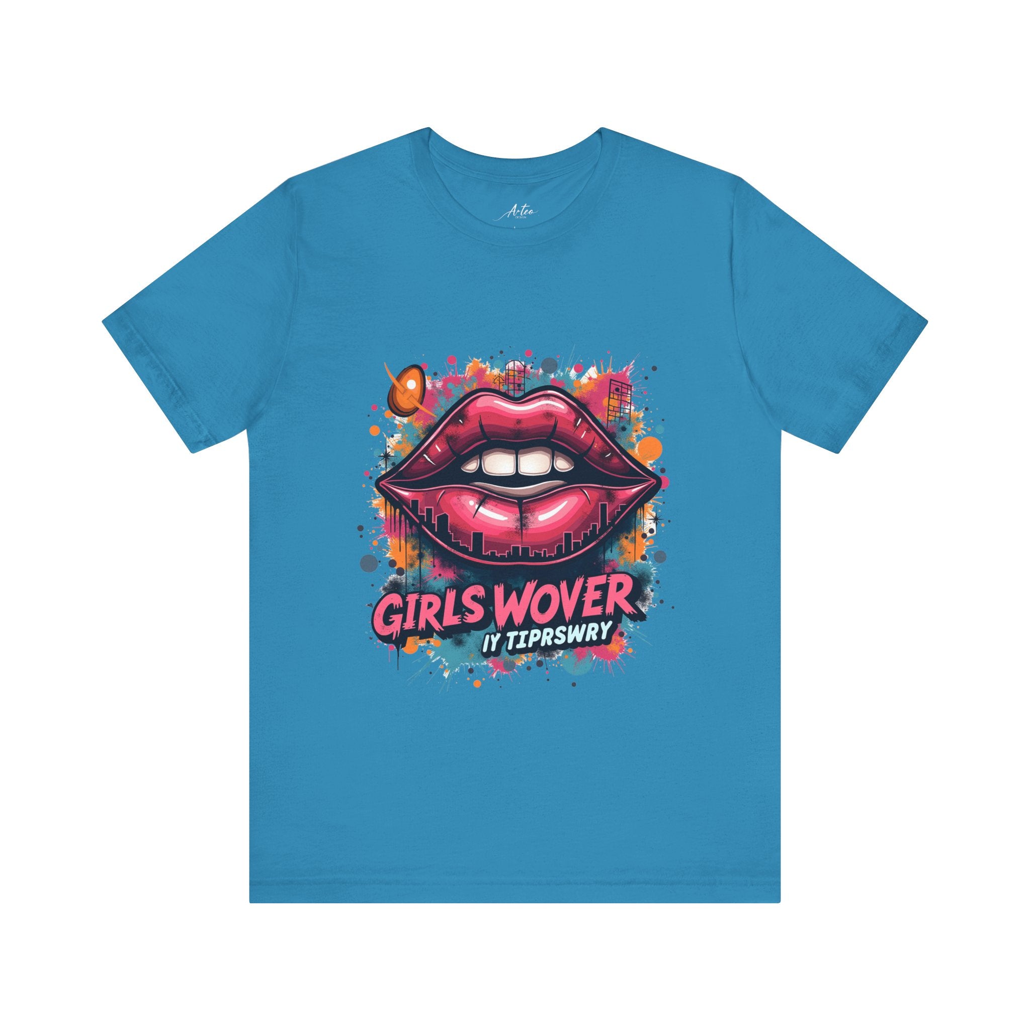 Street Chic Tee - Women's Bold Urban Graphic Style