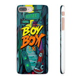 Graffiti Phone Case: Urban Chic with London Skyline for Girl - Phone Case by Printify | Unique designs from ArteoDesign