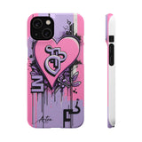 Graffiti Phone Case for Girls - Bold Feminine Street Style