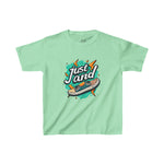 Just Land Boys T-Shirt - Skateboarding Graphic Tee for Ages 3-12