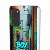 Urban Graffiti Phone Case - Gritty Streetwear for Boys