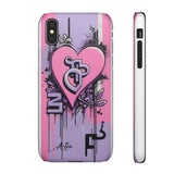 Graffiti Phone Case: Urban Chic for Girls with London Skylin - Phone Case by Printify | Unique designs from ArteoDesign