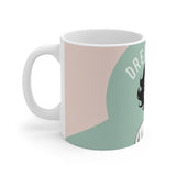 Dream Big Hustle Inspirational Coffee Mug - Mint Edition