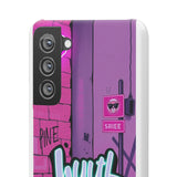 Urban Graffiti Chic Phone Case - Cool Street Style for Girls