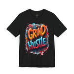 Grind Hustle Tee - Unstoppable Graffiti Urban Streetwear