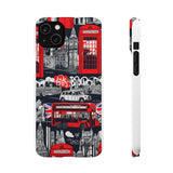 Edgy London Street Art Graffiti Phone Case for Boys