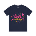 White Love in the Air T-Shirt - Whimsical Design