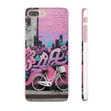 Graffiti Phone Case for Girls: Urban Chic with a Feminine Tw - Phone Case by Printify | Unique designs from ArteoDesign