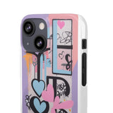 Graffiti Phone Case for Girls: Urban Chic Meets Feminine Sty - Phone Case by Printify | Unique designs from ArteoDesign