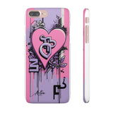 Feminine Graffiti Phone Case for Girls - Bold Street Style