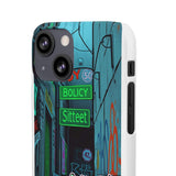 Graffiti-Inspired Phone Case for Girls: Urban Chic Style - Phone Case by Printify | Unique designs from ArteoDesign