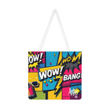 Arteo UK Pop Art Tote Bag - Comic Style Design