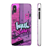 Urban Graffiti Chic Phone Case - Cool Street Style for Girls