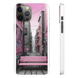 Stylish Graffiti Phone Case for Girls - Urban Elegance Design