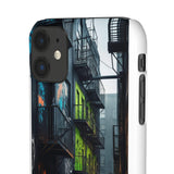 Graffiti-Inspired Phone Case: Urban Chic for Girls - Phone Case by Printify | Unique designs from ArteoDesign