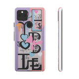 Graffiti Street Art-Inspired Phone Case for Girls