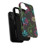 Urban Floral Graffiti Phone Case – Neon Street Art Vibes for iPhone & Samsung